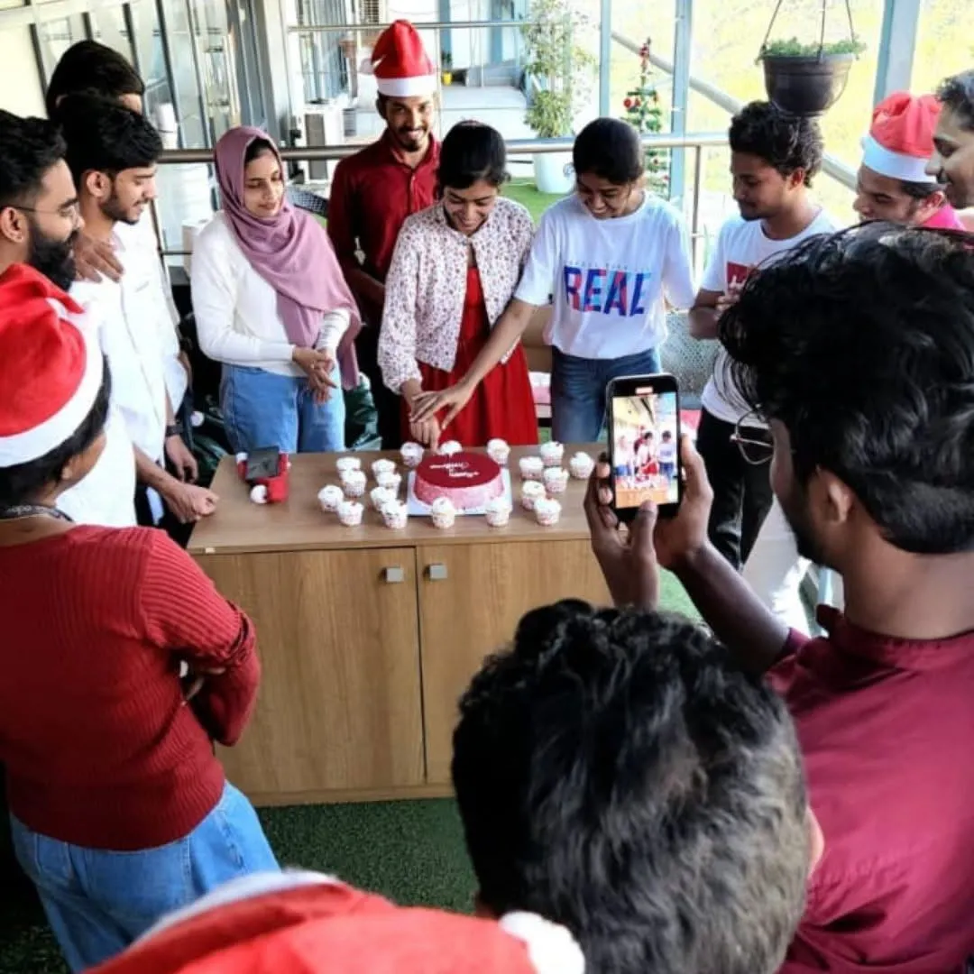 Christmas at the office